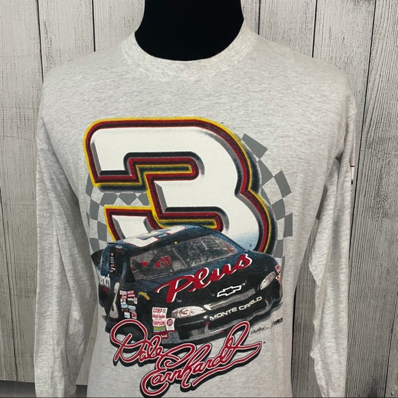 Competitor’s View Other - VTG 90's Competitors View Men's Large Nascar Dale Earnhardt Long Sleeve Shirt